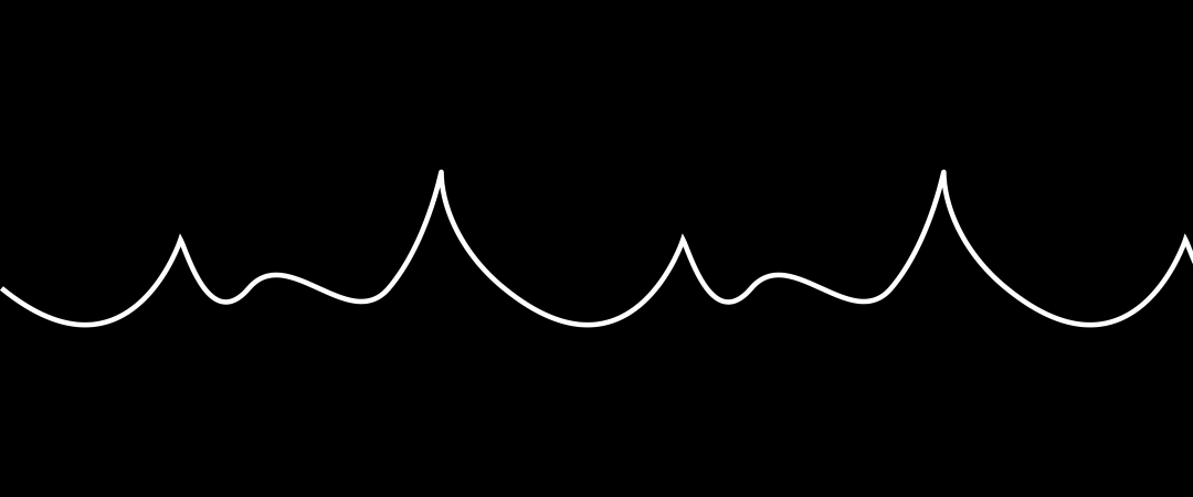 Движущееся изображение звуковой волны